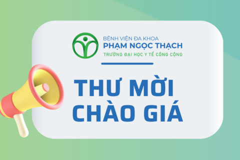Thông báo v/v mời chào giá vận chuyển chất thải y tế